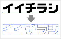 アウトライン化のお願い